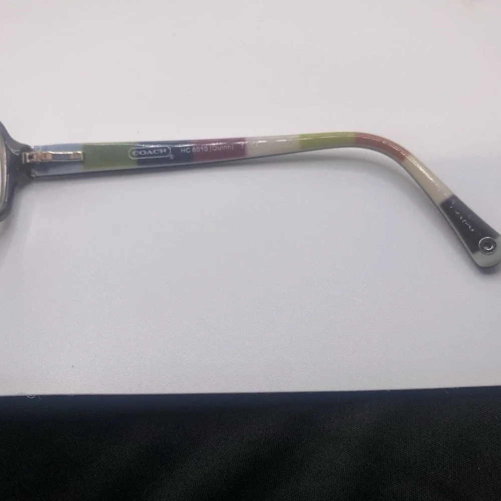 Coach Eyeglasses FRAME ONLY HC6010 Quinn 50-16-135 Dark Olive 805